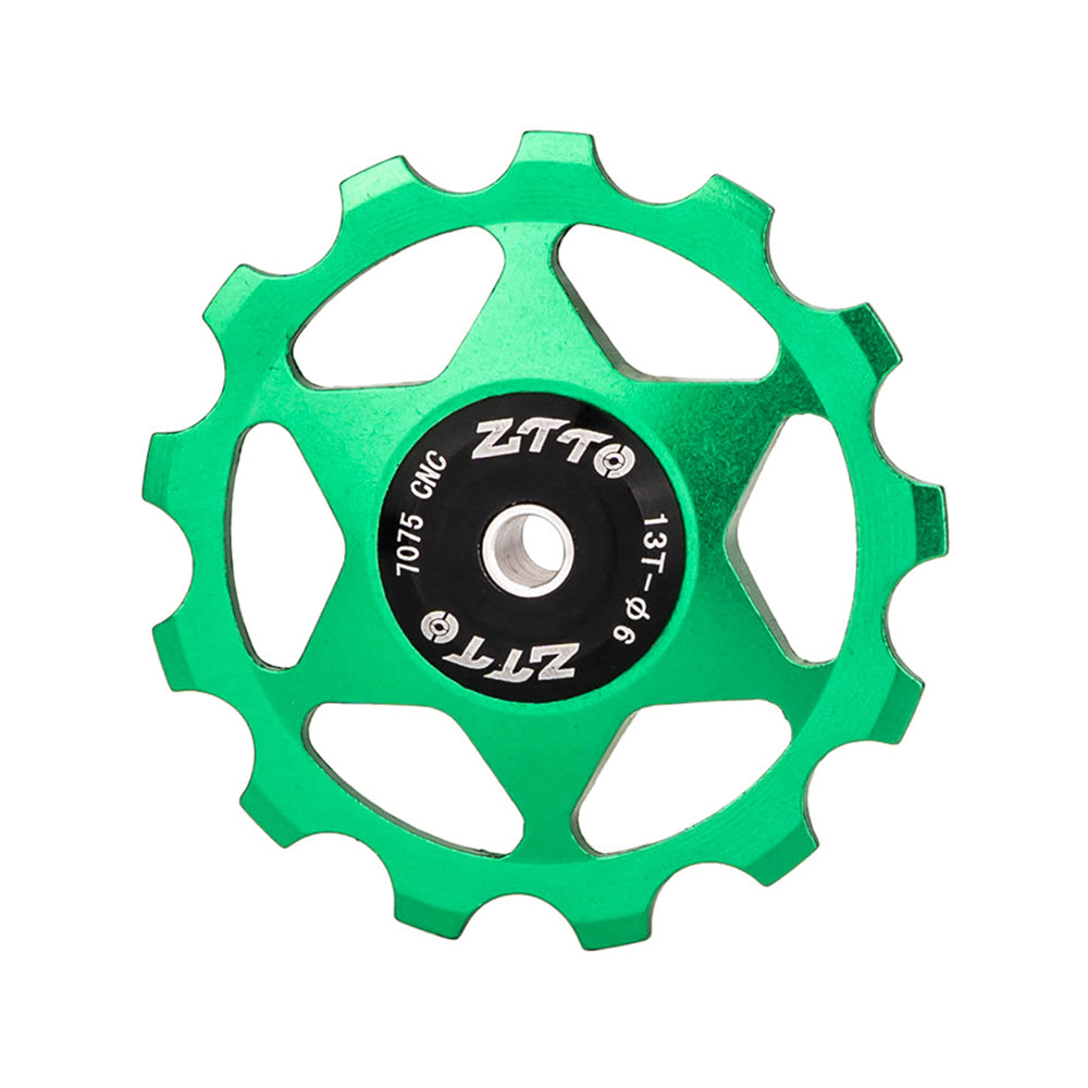 ZTTO 13T Aluminium Alloy Bike Rear Derailleur Pulley Bearing Wheel Guide Roller ZTTO 13T Aluminium Alloy Bike Rear Derailleur Pulley Bearing Wheel Guide Roller